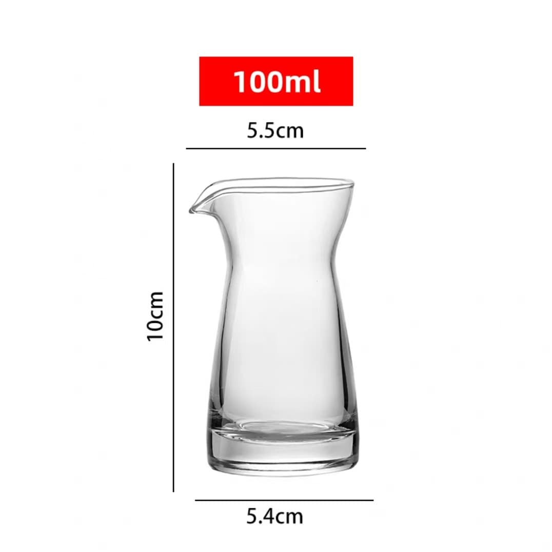 Thickened Liquor Glass 100ml Graduated Wine Decanter Set Spirit Shot Glass Highball Small Tumbler