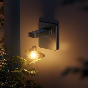 Cross-border Solar Wall Light Garden LED Atmosphere Light Outdoor Exterior Corridor Balcony Porch Night Light