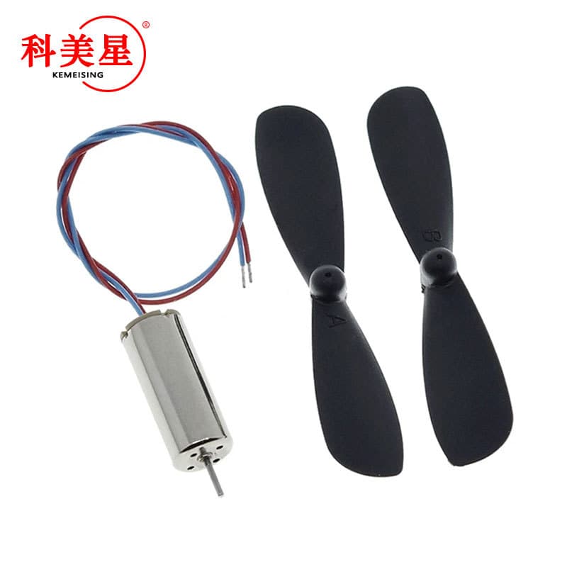Quadcopter Motor Coreless 716 Helicopter Shaft Diameter 0.8MM Motor Propeller Set