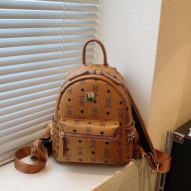 Student Commute Backpack for Women 2026 New Stylish Printed Small Backpack Trendy Fashion Handbag Shoulder Bag