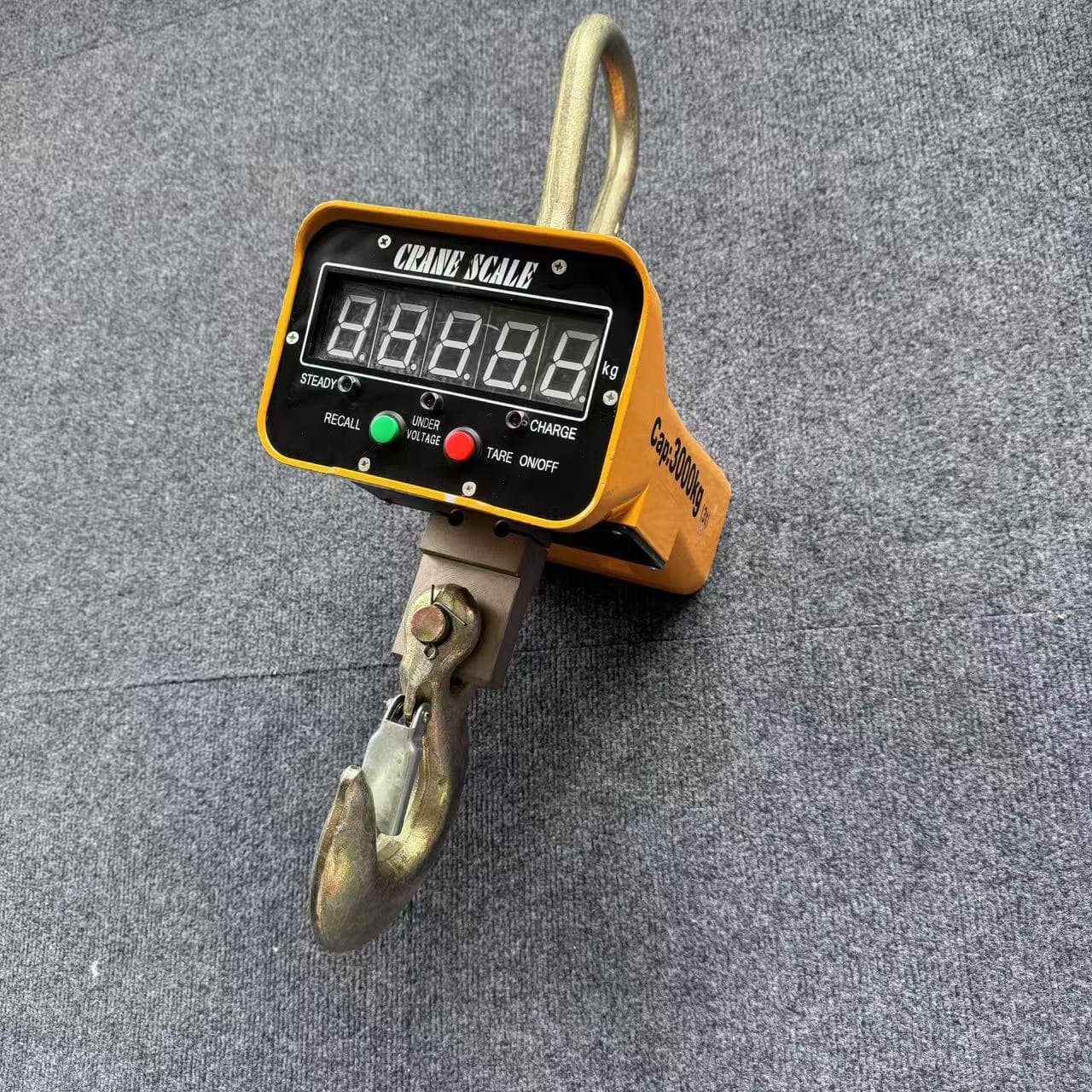 Direct Display Industrial Crane Scale OCS Electronic Hanging Scale 3T/5T/30T, Large Screen Remote Wireless Control