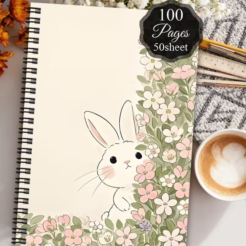 2026 New Cross-Border Best-Seller Shein TEMU Hot A5 Cute Animal Cartoon Spiral Notebook, 10-Pack with Free Shipping