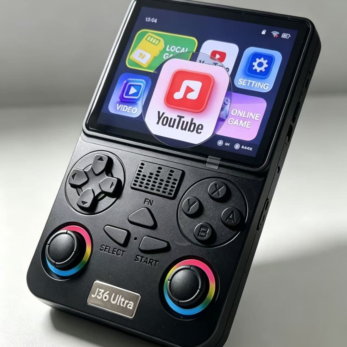 J36Ultra Global Connectivity PSP Handheld Game Console Android System WiFi Gaming 3.5-inch Factory Direct Sale