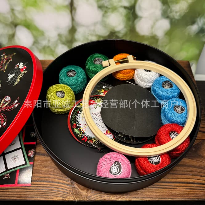 Cross-border New Keepsake Embroidery Kit Missouri Star Hand Embroidery Set Gift Box