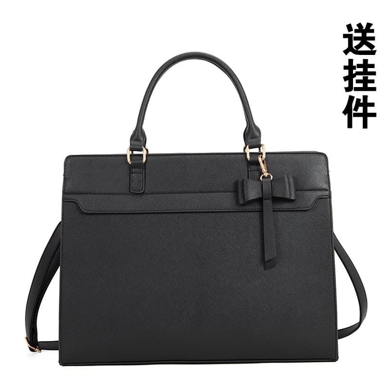 Cross-border Fashion Commuter Bag, European and American Foreign Trade Business Laptop Handbag, Large Shoulder Crossbody Bag
