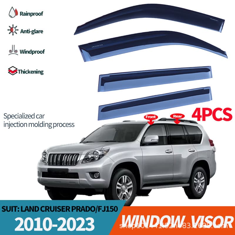 Window Visor for Toyota Prado FJ150 2010+