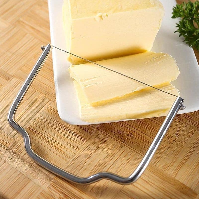 Cross-border Stainless Steel Cheese Slicer, Butter and Foie Gras Divider, Household Cheese and Ham Cutting Tool