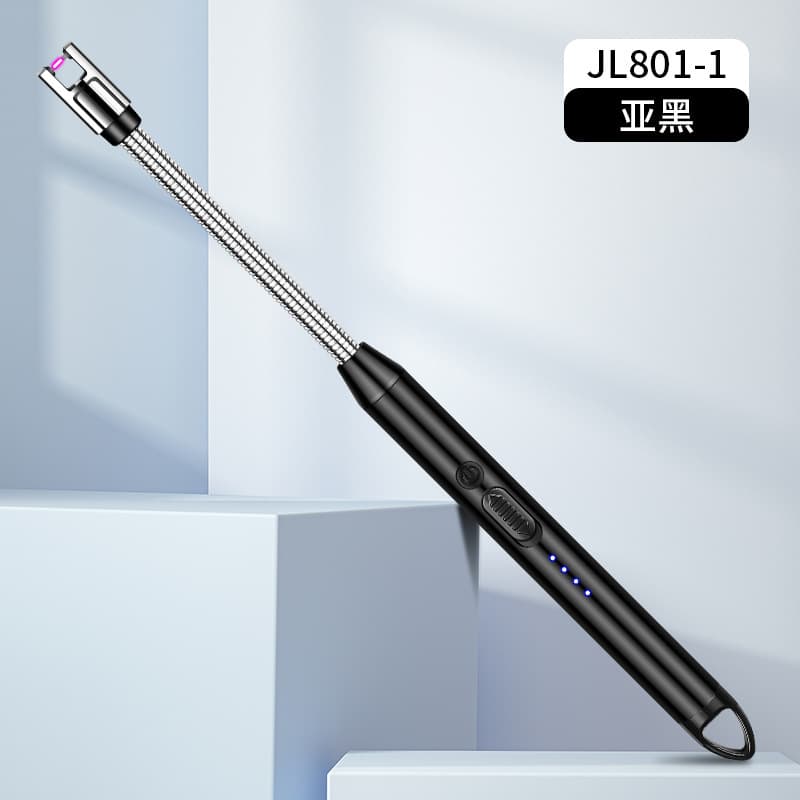 JL801 Extended Arc Pulse Igniter Electronic Rechargeable Lighter for Gas Stove, Aromatherapy Candle Lighter Wand