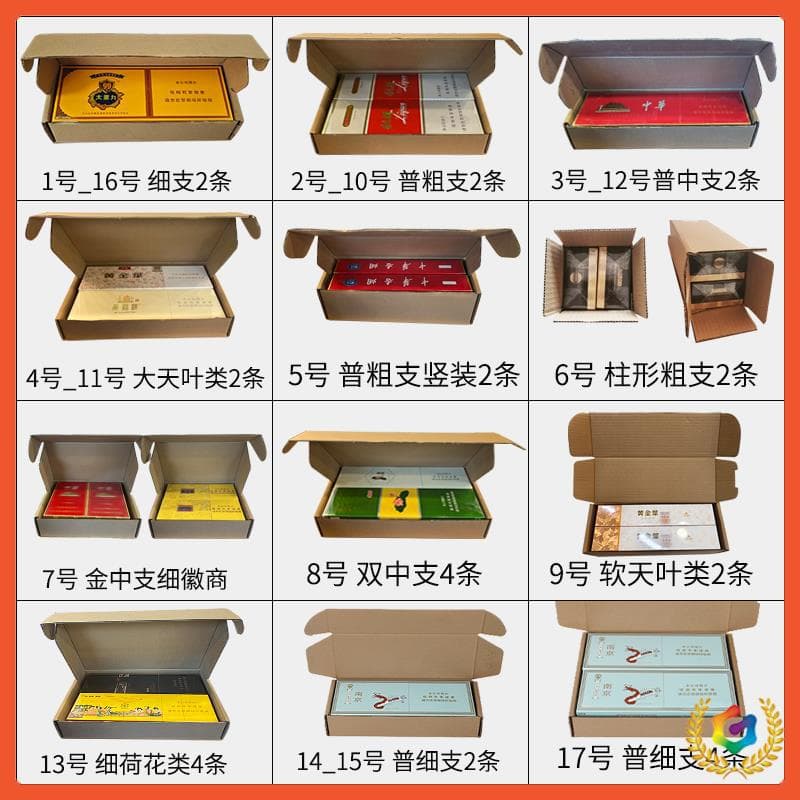 ✅This is a packaging box for packing cigarettes, including two cartons of cigarettes (thick, thin, and medium-sized).