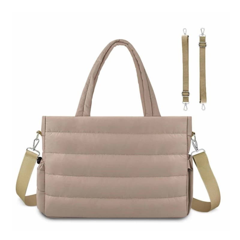 In Stock Baby Diaper Tote Bag Crossbody Bag Hospital Bag with Pacifier Case Travel Large Maternity Bag Nursing Cover