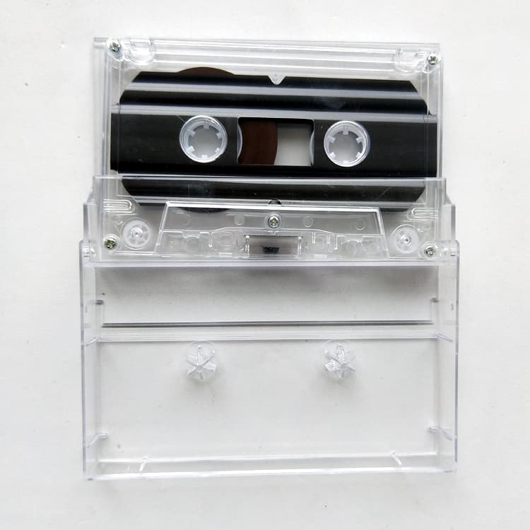 New blank teaching recording tape with transparent hard outer case, 30/45/60/90 minute standard recording tape