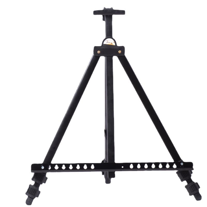 Folding Iron Easel Portable Easel Canvas Stand Tripod Display Advertising Stand Foldable Storage