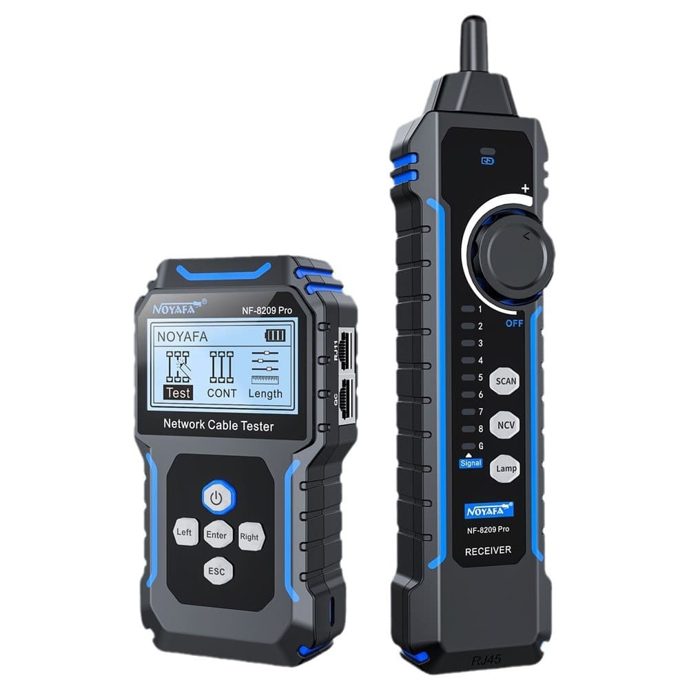 Select NOYAFA Cross-border Supply NF-8209PRO English Version Network Cable Tester