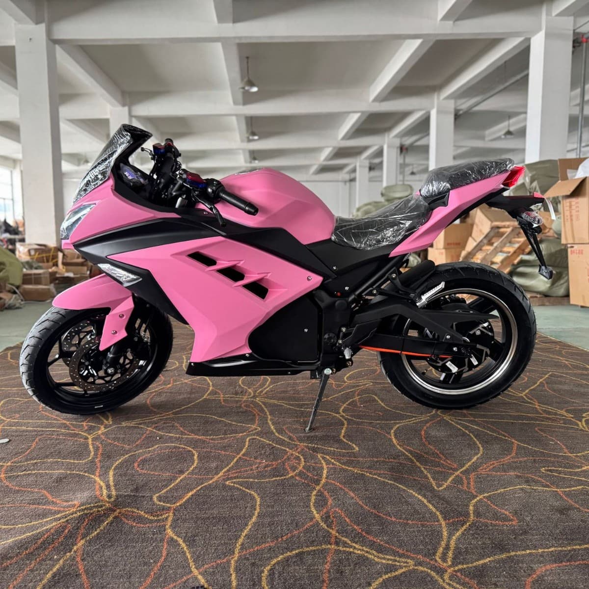 V6 Electric Motorcycle, Adult Electric Scooter, Highway Racing Bike, Factory Wholesale High-Speed Electric Moped