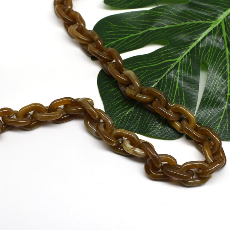 Mask chain, gel crystal clear chain, jewelry necklace accessories, bag shoulder strap, bag strap Strap You