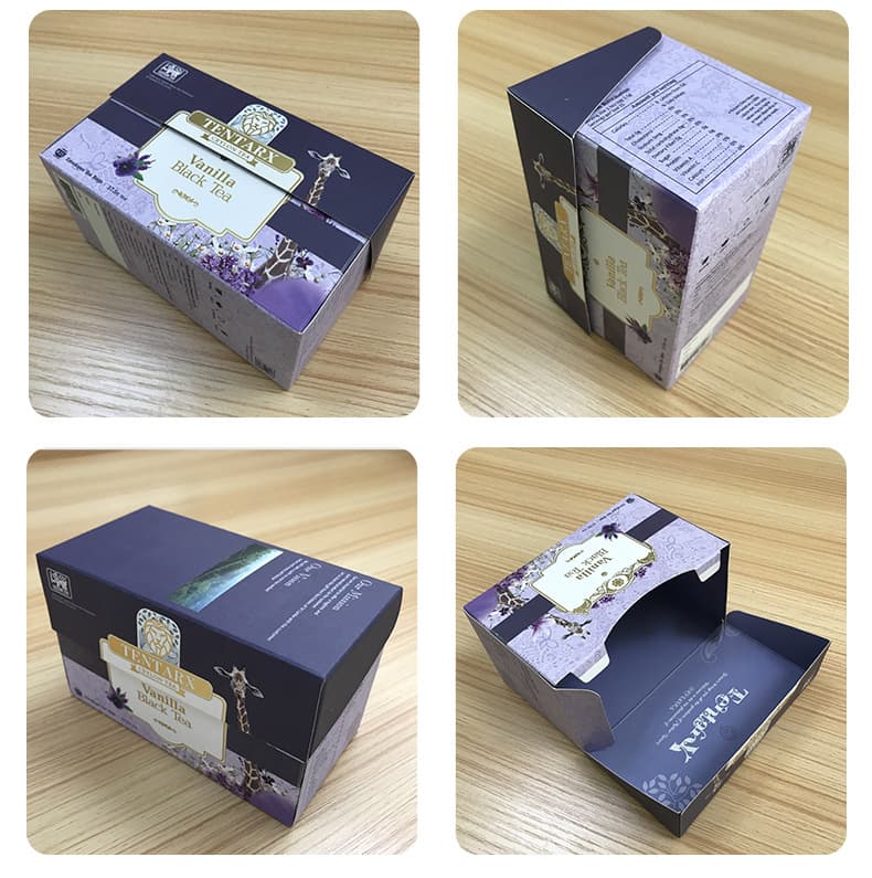 Custom Tea and Coffee Packaging Paper Boxes, Double-Sided Printing, Premium Paper Boxes, Black Tea Jin Jun Mei Packaging Paper Box Customization
