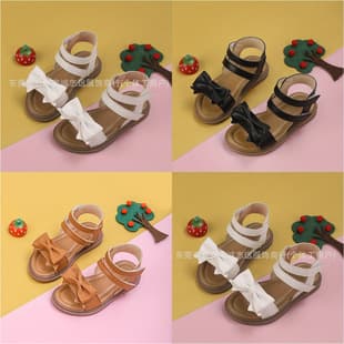 Girls' shoes, 2025 new girls' sandals, versatile shoes