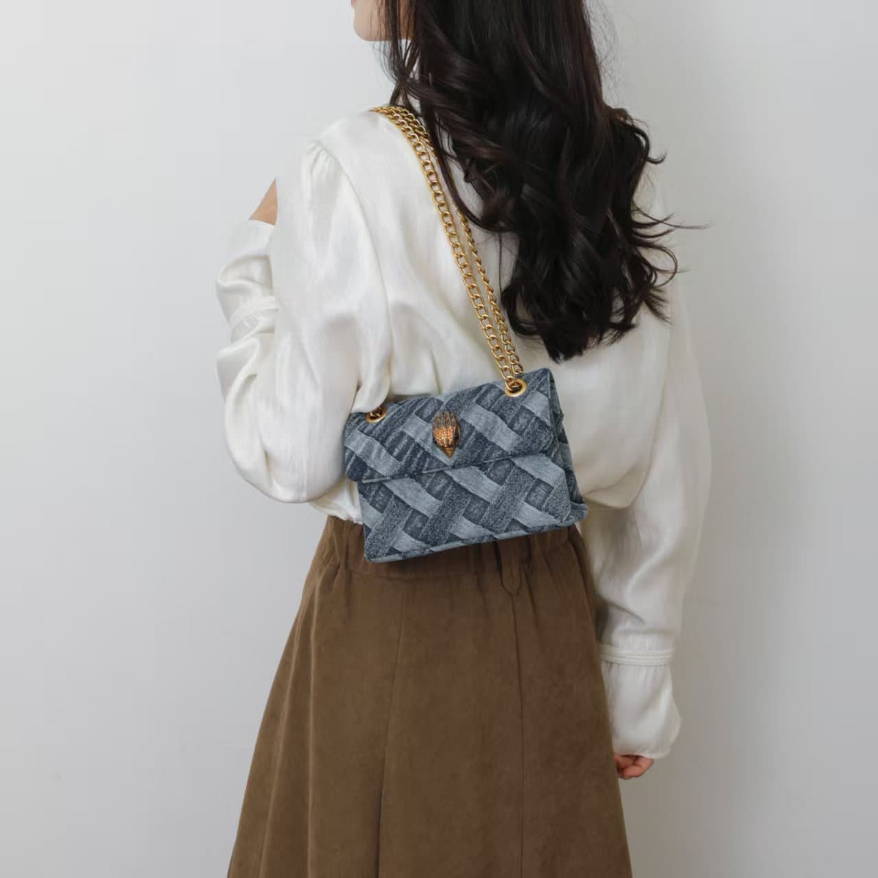 2025 New Style Chanel-Inspired Quilted Chain Bag for Women, High-End Shoulder and Crossbody Bag, Fashionable Versatile Mini Square Bag