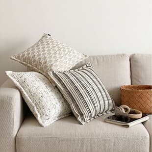 Cross-border modern minimalist style cotton-linen high-end throw pillow for living room, bedroom, sofa, backrest, cushion, pillow cover wholesale