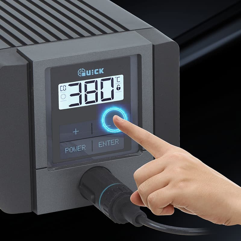 Quick TS1100/TR1100 Intelligent Lead-Free Soldering Station Soldering Iron Desoldering Station