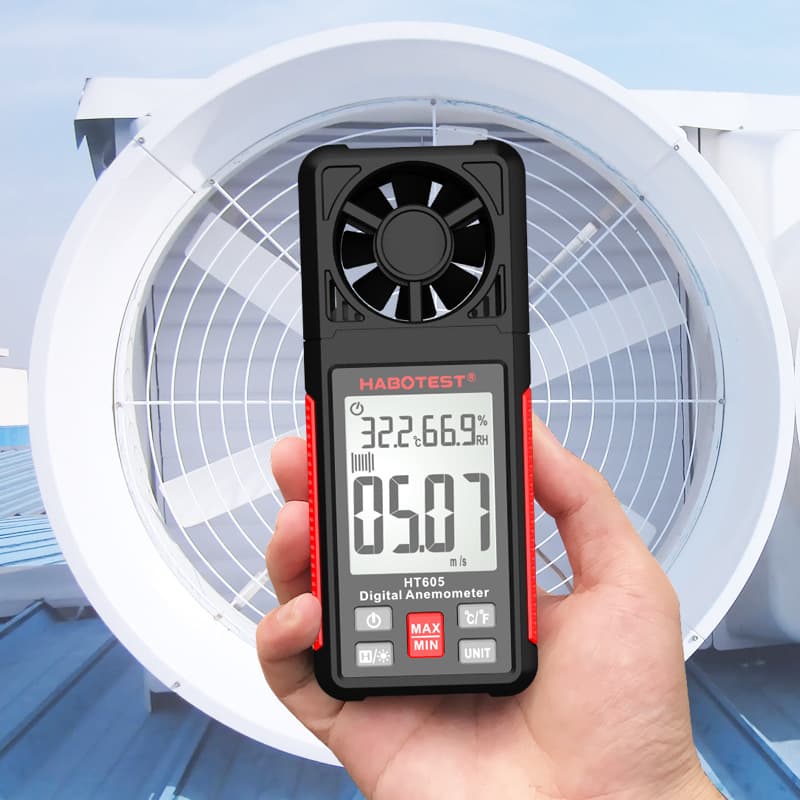 HT605 Huabo New Product Smart Digital Anemometer