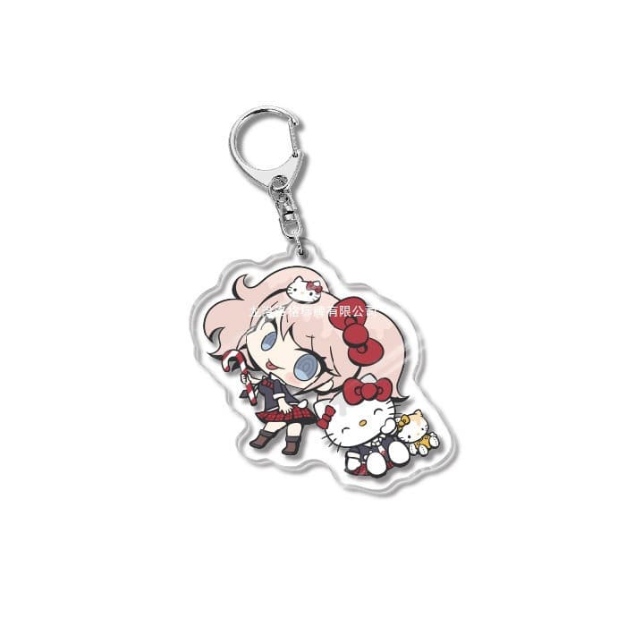 Anime Danganronpa V3 Kaede Akamatsu Monokuma 2D HD Acrylic Keychain Pendant Wholesale