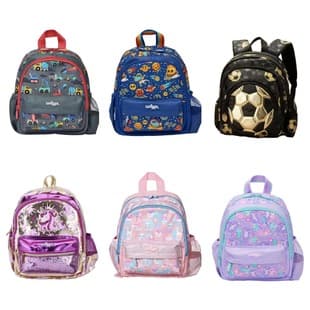 Australian Smiggle Small Backpack Kindergarten Daypack Cute Card Backpack for 1-3 Year Old Toddlers