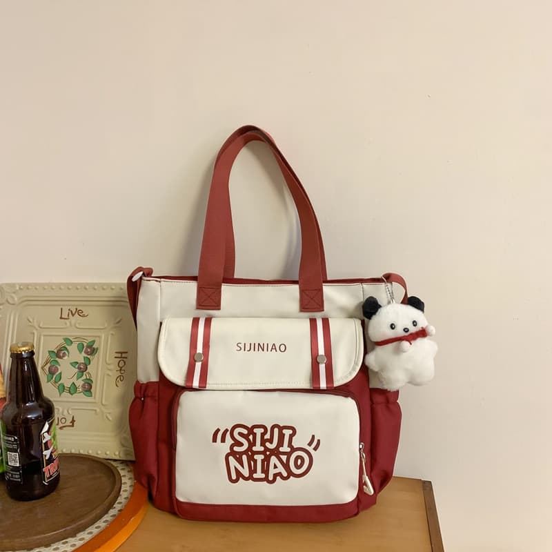 Women's Bag 2026 Spring/Summer New Cross-Border Trade Shoulder Bag, High School Student Small Square Bag, Large Capacity Crossbody Bag