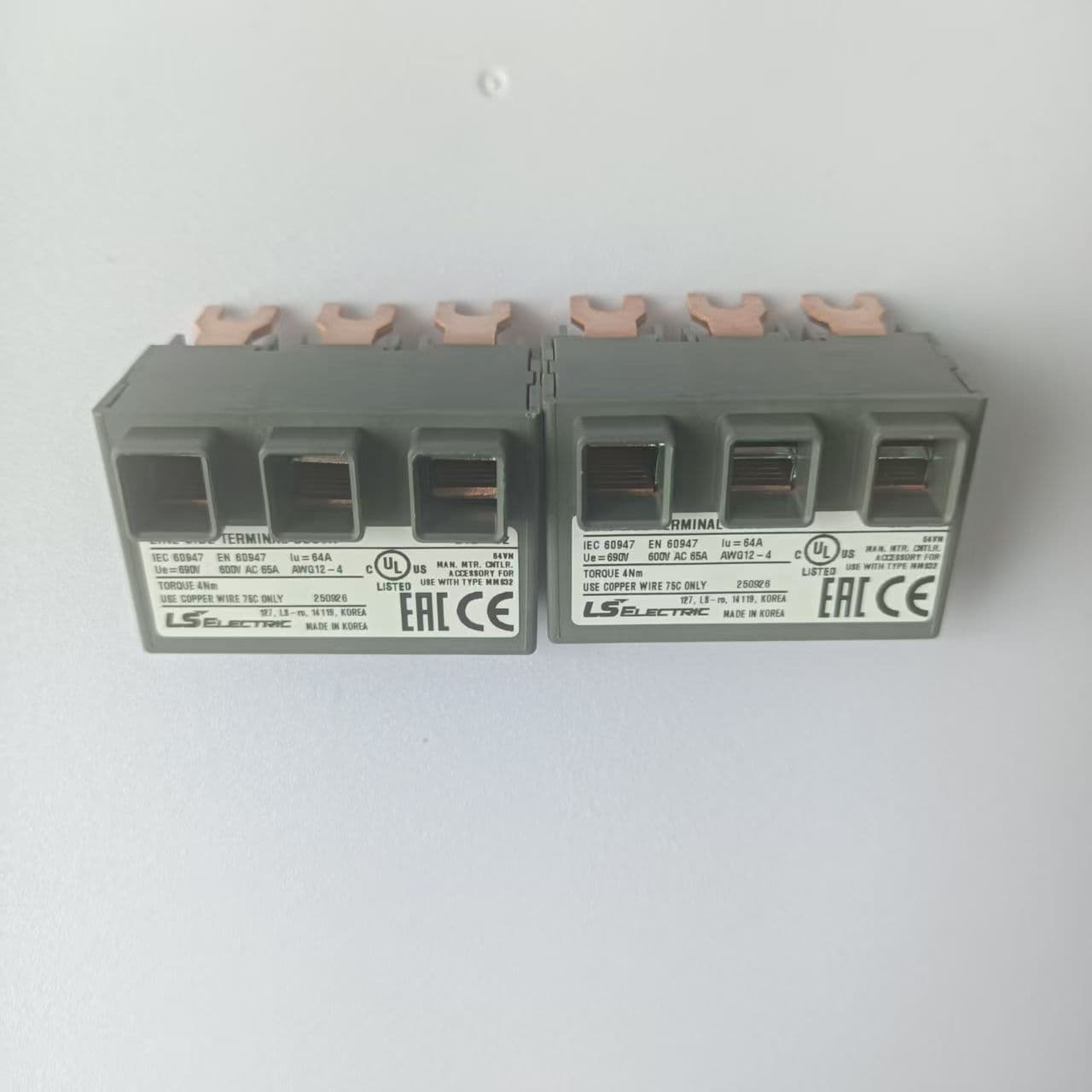 LS Electric MMS-32H MMS-32S Motor Starter Terminal Blocks LTB-32