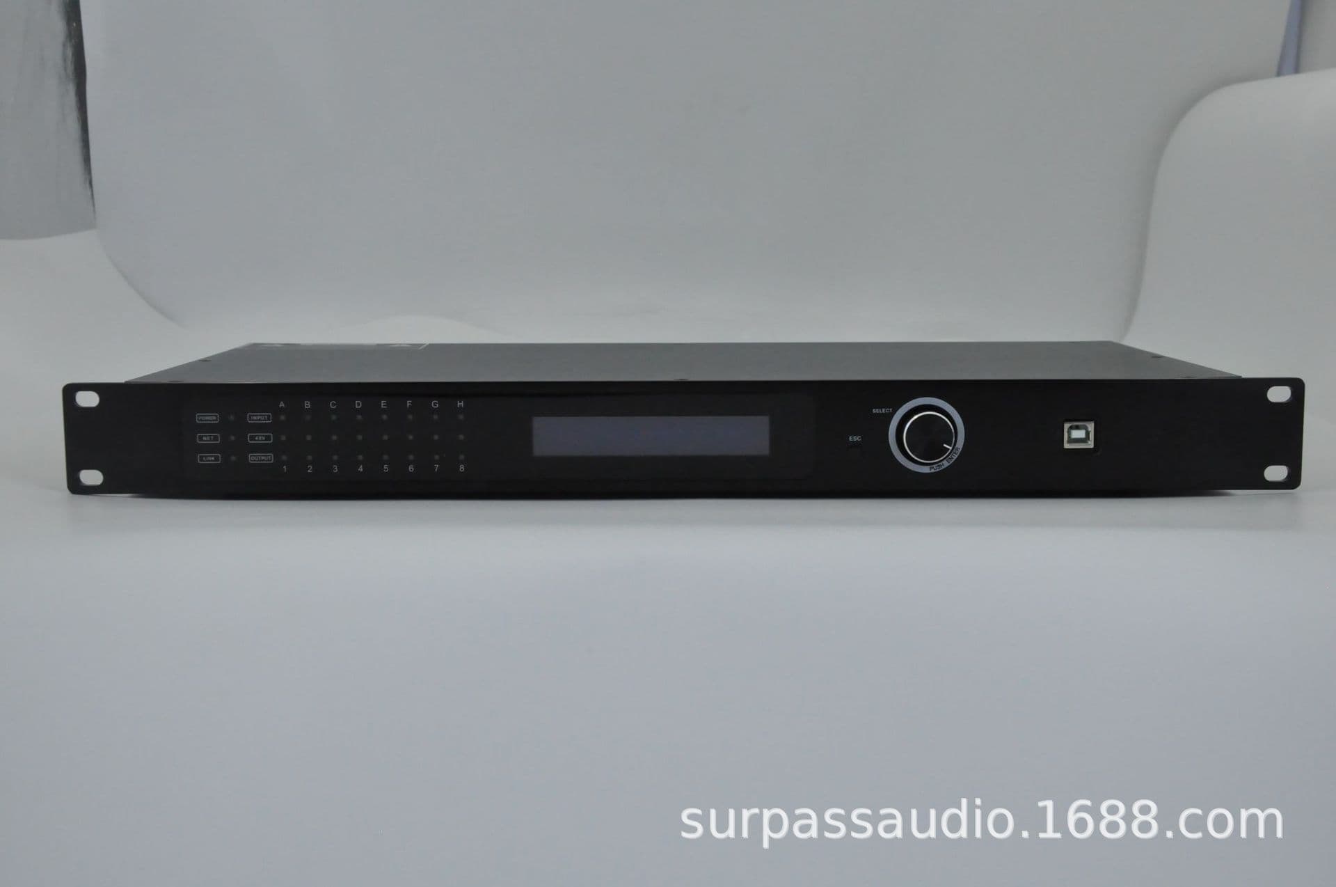 MA88D4 Dante Audio Matrix Processor Interface 8 In 8 Out DSP Transmission Function Effects Processor