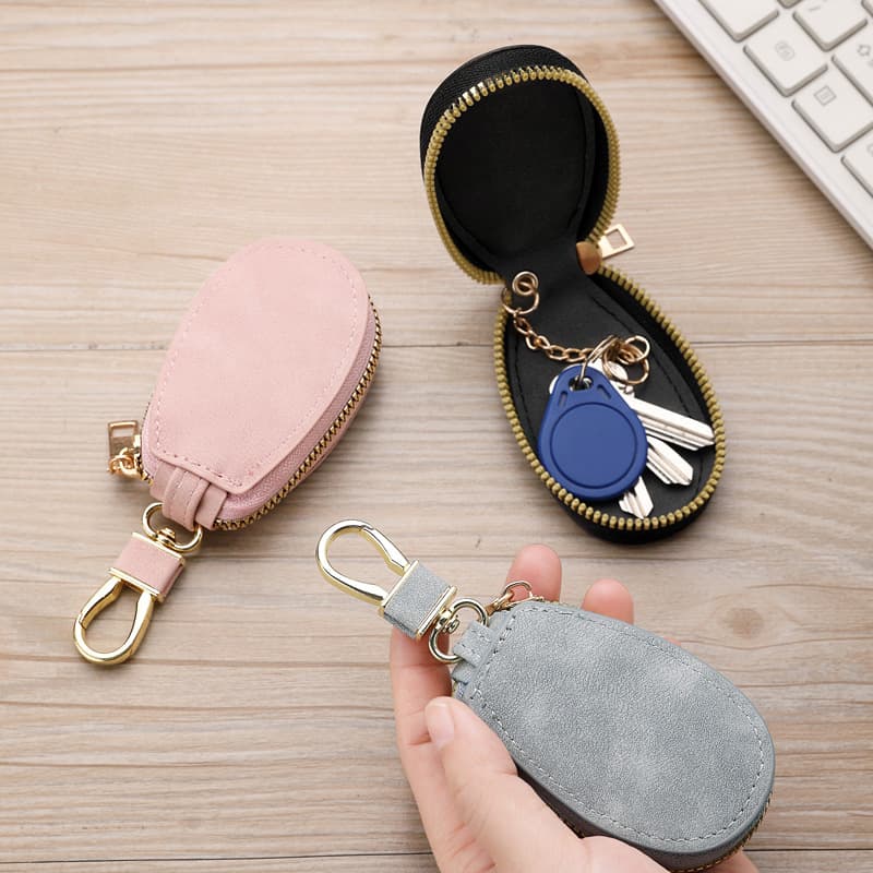 New Key Pouch Unisex Multi-functional Mini Bag Large Capacity Men's Home Zipper Car Keychain