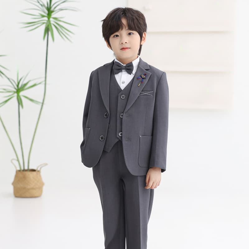 Children's Suit Set Boys' Blazer Host Speech Piano Performance Outfit, Pageant Wedding First Birthday Attire