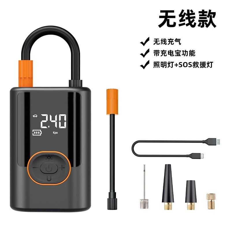 Car Inflator Pump Wireless Portable Electric Tire Air Pump for Cars High Pressure Air Compressor