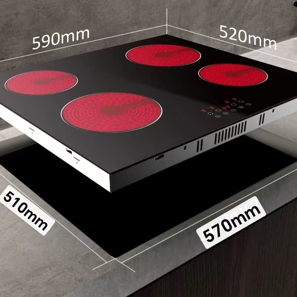 Ceramic Stove Induction Cooktop 4-Burner Built-in Product In Stock Drop Shipping