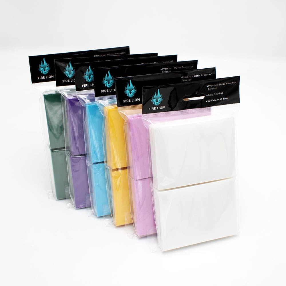 Factory Direct PP Color Fine Sand Card Film Transparent Frosted Waterproof Game King Magic Card Film