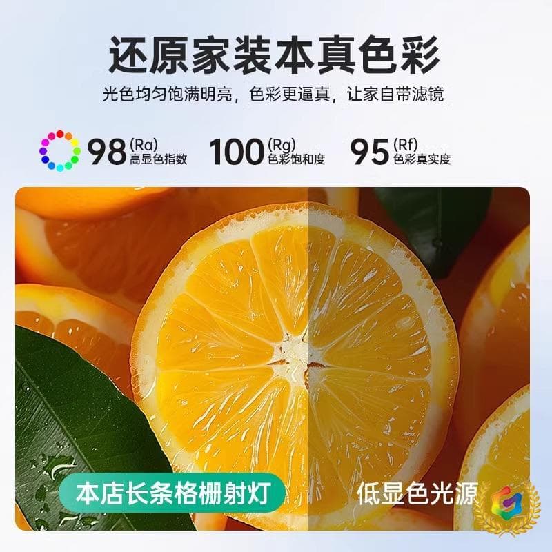 ✅ LED Grid Light Embedded Long Spot Light, Ceiling Wall Wash Anti-Glare 5-Head 10-Bead Linear Downlight, Living Room Main-Light-Free