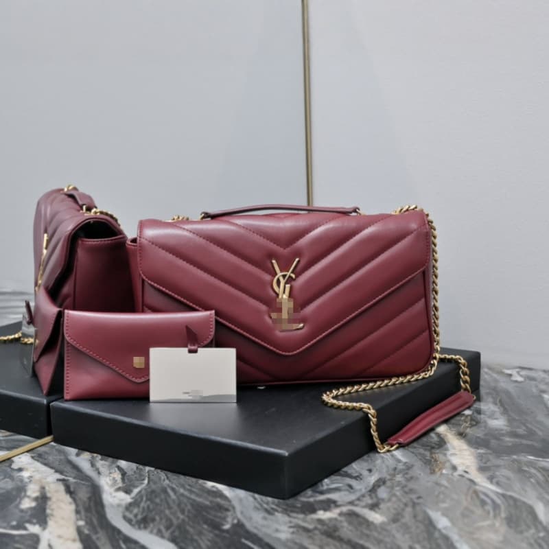 2025 New Fashion Versatile Genuine Leather Envelope Bag Chain Crossbody Bag Premium Shoulder Crossbody Bag Women's Bag