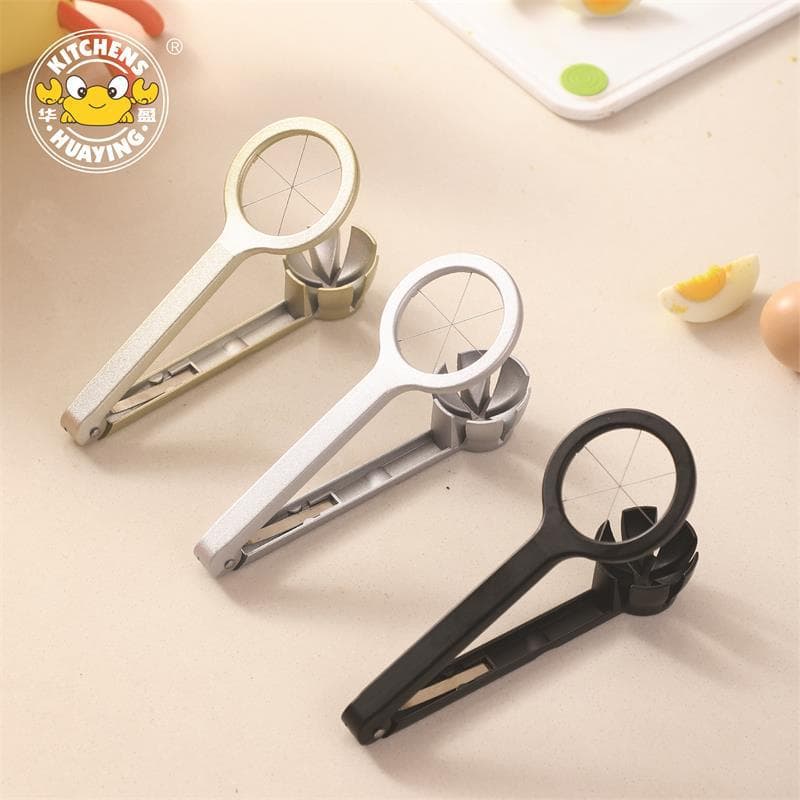 Cross-border Amazon Multifunctional Egg Flower Cutter, 304 Stainless Steel Wire Egg and Preserved Egg Divider