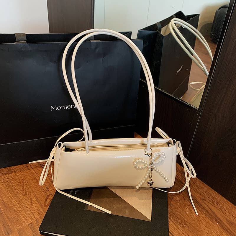 Underarm bag women's high-end 2025 summer new niche Korean baguette bag fashionable small square bag women's shoulder bag