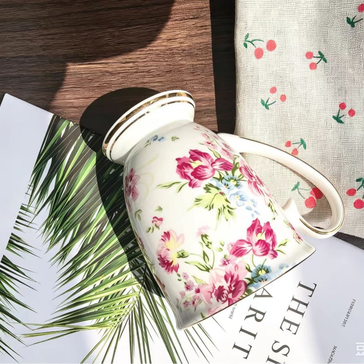 Bone China Royal Cup Breakfast Creative Mug Water Cup Milk Cup Office Coffee Cup Household Black Tea Cup