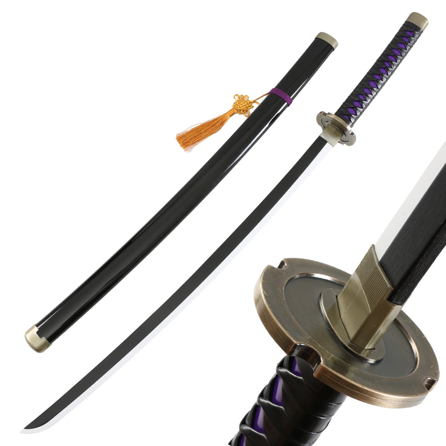 Naruto Uchiha Obito Drifting cos Drifter Wooden Sword Props Animation Weapon Unedged