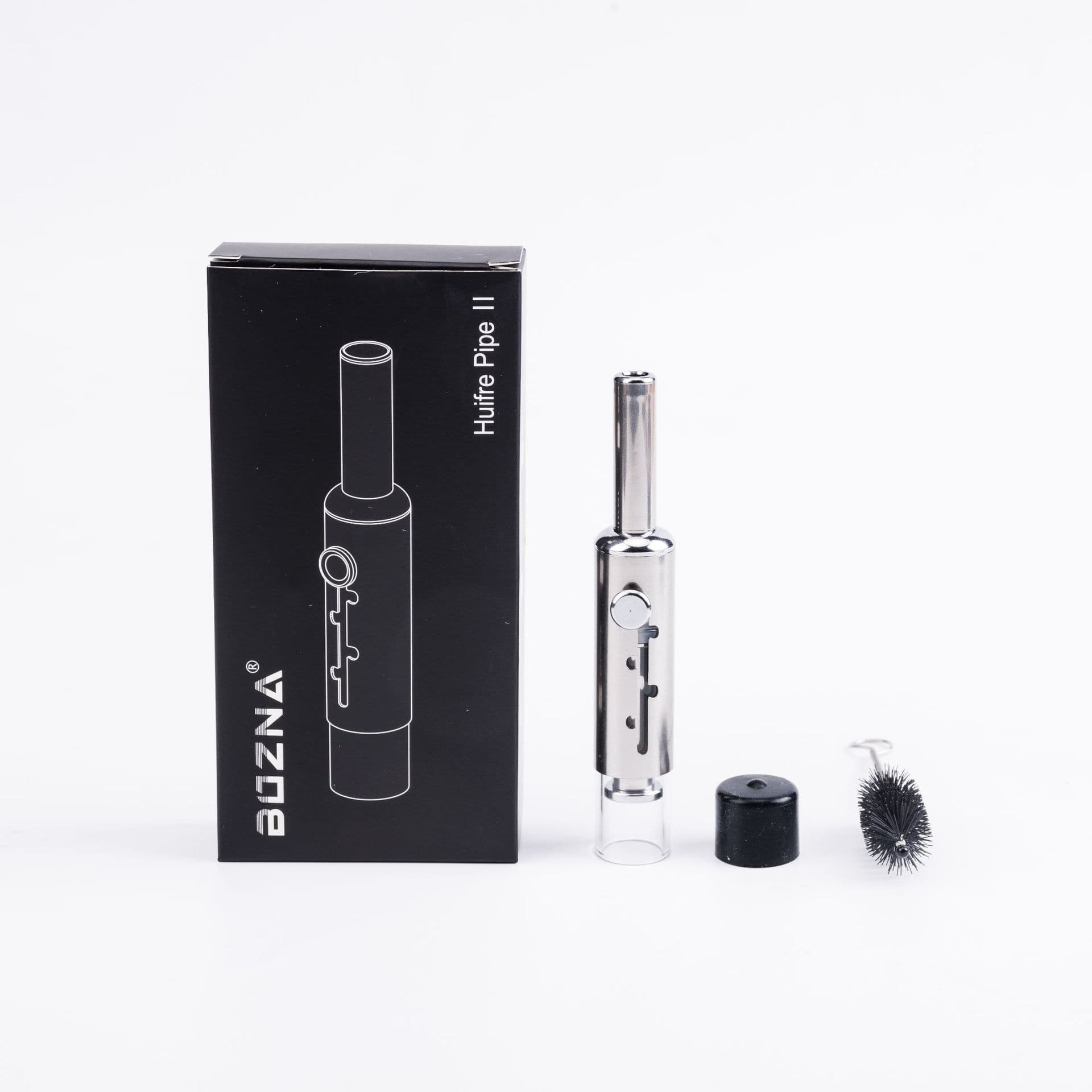 Cross-border Innovative Telescopic Glass Dry Herb Pipe Glass Twisty Blunt Dry Herb