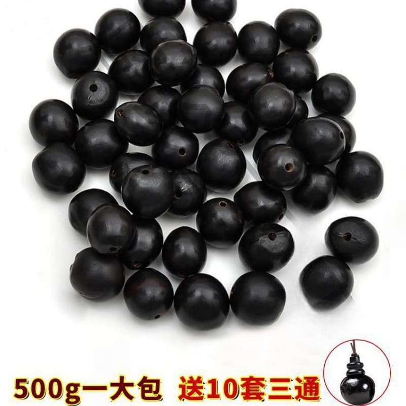 Drilled, irregularly shaped wild soapberry and bodhi seed beads, Buddhist prayer beads, bracelets, rosaries, soapberry and dharani seeds.