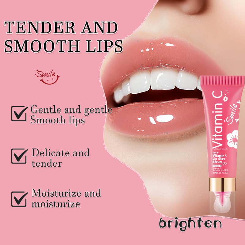 Cross-border LBLS Vitamin C Lip Gloss Serum Moisturizing Nourishing Brightening Color Fading Dark Lip Mask Supplement