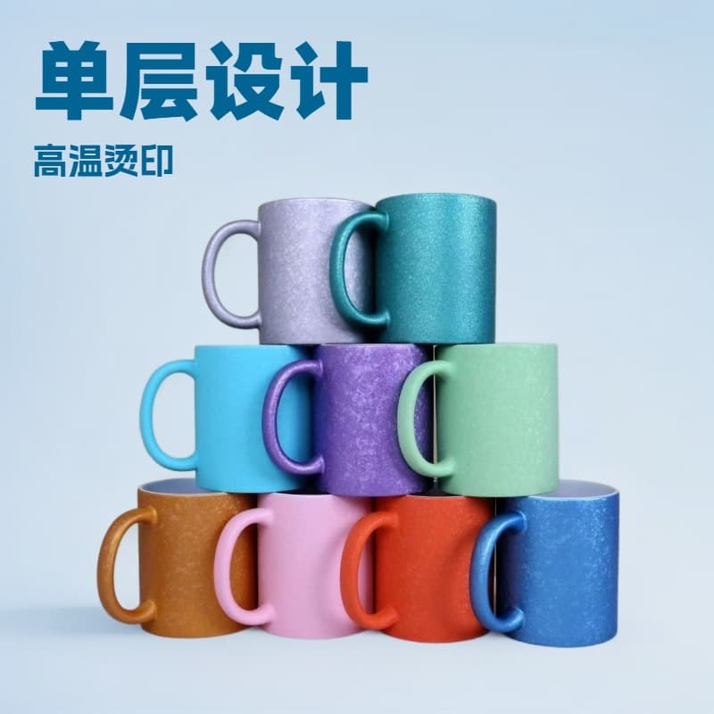 Custom Ceramic Snowflake Mug High-Appearance Logo Cup Water Cup Souvenir Gift Tea Cup Matte Coffee Mug