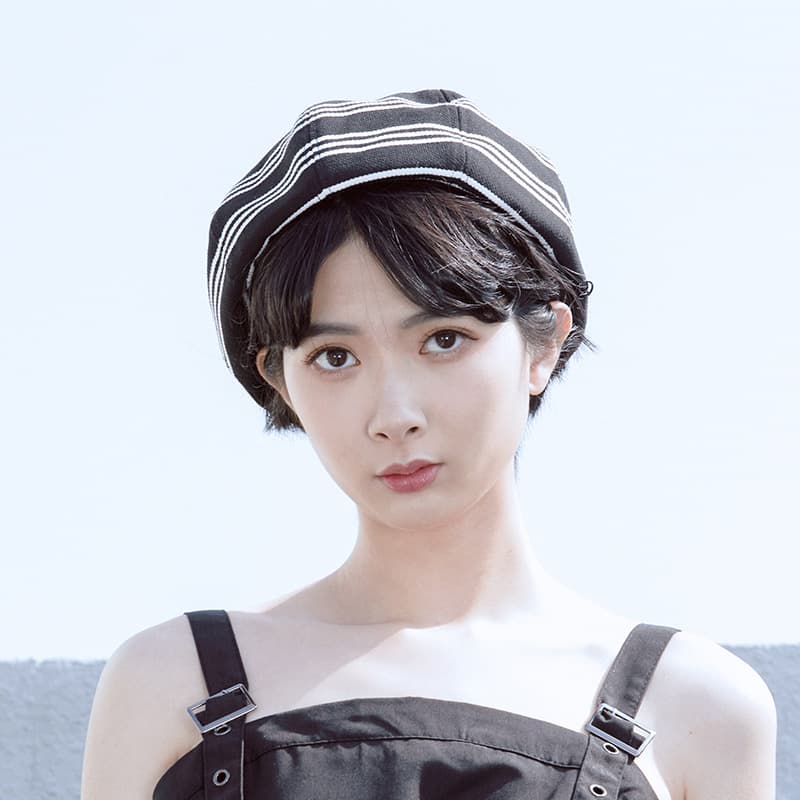 RPET Hat Factory - RPET Thin and Stylish Beret for Fashionable Striped Painter Hat, Korean, Japanese, and British Retro Styles