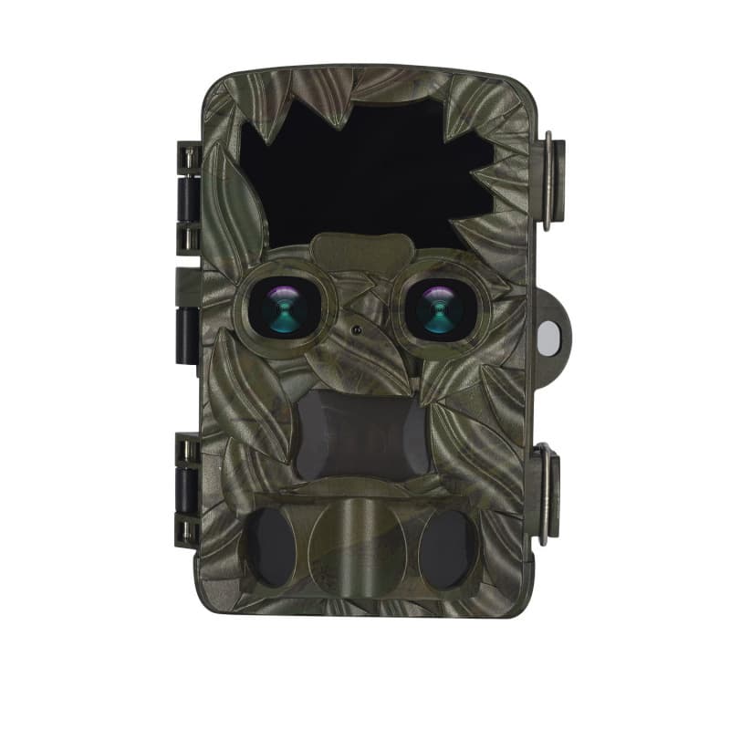 Cross-border 4K hunting camera dual lens HD surveillance outdoor scientific research infrared induction trigger hunting camera wholesale