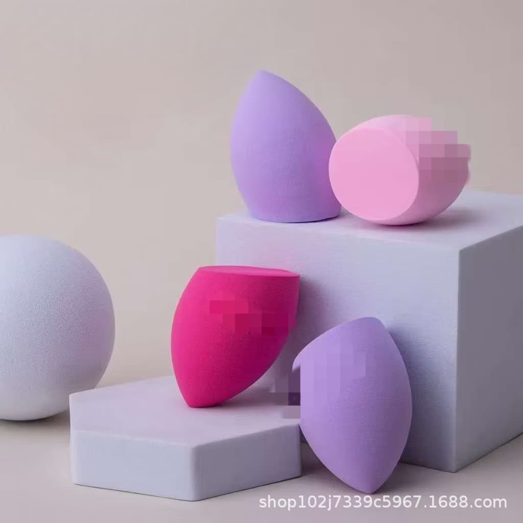 Makeup Sponge Set - Super Soft, Non-Absorbent, Tear-Drop & Hourglass Shape, Wet & Dry Use, Gift Box Packaging, Wholesale