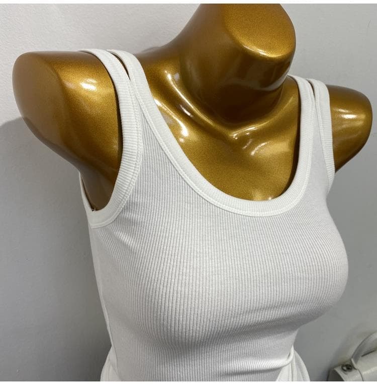 [Hot Sale in Korea] Slim Sexy Camisole Top for Women, Hollow Out Base Layer, 2021 New Arrival