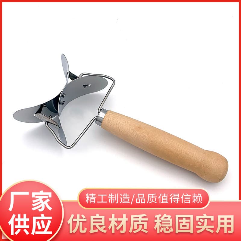 Factory-produced stainless steel dough cutter, dumpling skin slicer, kitchen tool available for supply